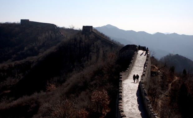 Trecho da grande muralha, em Mutianyu 